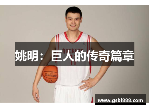 姚明：巨人的传奇篇章